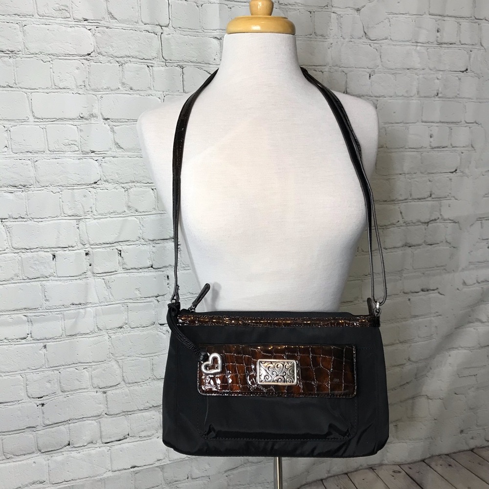 Brighton Jennifer Organizer bag, black microfiber